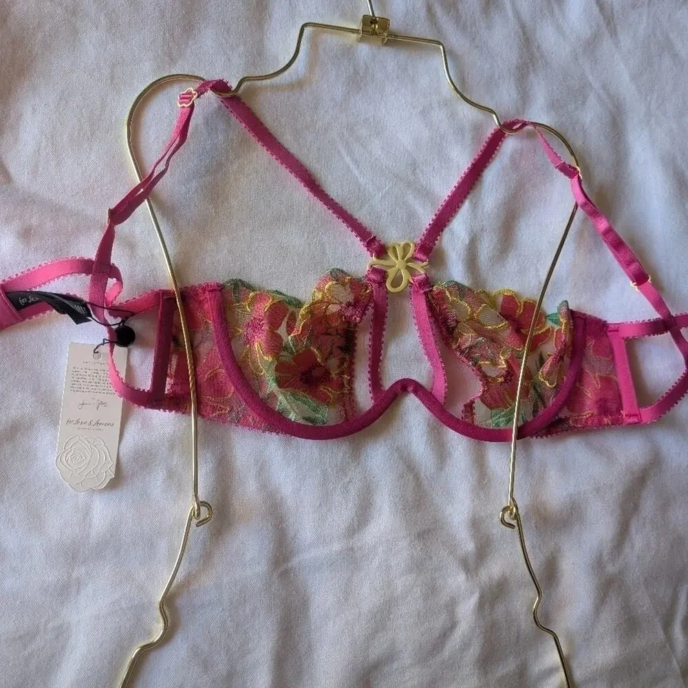 For Love and Lemons Lucy Monowire Bra Size Small NWT - Picture 15 of 16